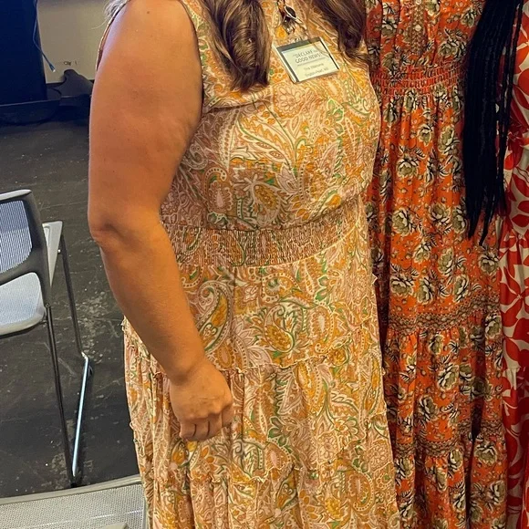 Sleeveless summer maxi dress - Picture 12 of 12